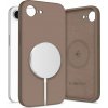Tech-Protect Silicone MagSafe kryt pro iPhone 16E / 17E, čokoládově hnědý