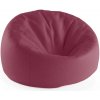 Sablio Sedací vak Cocoon Vínová - 75 x 45 x 35 cm