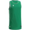 Macron Plutonium Eco Jersey - Veľkosť M – Plutonium Eco basketbalové tričko od Macron, zelené.