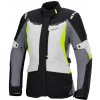 Bunda STELLA ST-1 WATERPROOF, ALPINESTARS (světle šedá/černá/žlutá fluo, vel. L)