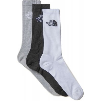 The North Face MULTI SPORT CUSH CREW SOCK 3P BLACK ASSORTED