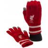 Liverpool FC Detské rukavice Liverpool FC, červené, touchscreen