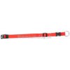 Duvo Obojok DUVO+ Nastaviteľný nylon 35-55 cm/ 20 mm Farba: Červená