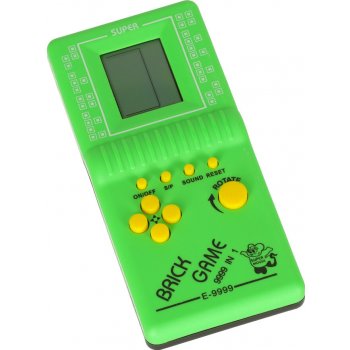 KIK Elektronická hra Tetris 9999in1 green