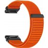 VSETKONAMOBIL 128354 NYLON QUICK FIT Vymeniteľný remienok pre Garmin - šírka 22mm oranžový