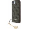 Guess 4G Charm Zadný Kryt pre iPhone 16e Tone on Tone Brown