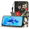 Peňaženkové kožené puzdro na Huawei P20 Lite (2019) - Safflower