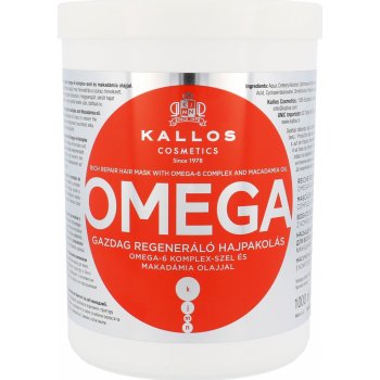 Kallos Cosmetics Omega maska pro regeneraci vlasů 1000 ml