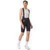 Castelli Espresso 2 W DT bibshort, Black Veľkosť: L Obľubený model dámskych cyklo nohavíc so strečovými trakmi
