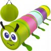Detský tunel na hranie húsenica Caterpillar, 165 cm, farebná