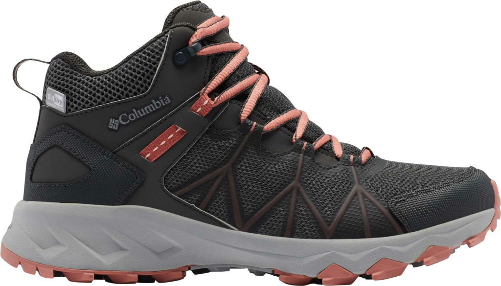 Columbia Dámska outdoorová obuv PEAKFREAK II MID OUTDRY W tmavo sivá lososová sivá