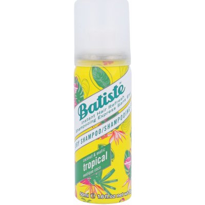 Batiste Tropical Dry Shampoo suchý šampón na vlasy 50 ml