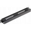 Organizér káblov Delta OKR-24/P 483 x 44 x 62 mm čierny