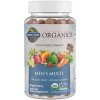 Garden of Life Organics - žuvacie multivitamíny pre mužov z organického ovocia, 120 gumídkov