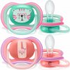 Avent SCF349/15 silikon Ultra air girl 2ks Cumlík