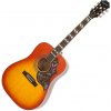 Epiphone Hummingbird Studio Faded Cherry Elektroakustická gitara Dreadnought