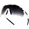 Okuliare FORCE CYCLONE biele biela/čierne prechodové sklo