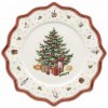Tác/ talíř na cukroví 35 cm Toy´s Delight Villeroy & Boch (Barva bílá + červená)