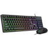 Genius GX GAMING Scorpion KM-GX6, Set klávesnice a myši, drátový, CZ+SK layout, USB, Copilot klávesa, RGB podsv., černá 31330010403