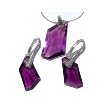 Set šperkov De-Art AMETHYST Swarovski Elements SE45