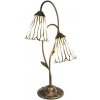 Nočná lampa Tiffany 35*18*61 WHITE