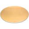 Podložka tenká pr. 20 cm hladká Zlatá