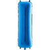 Nafukovací balónik písmeno I modré 102 cm - Grabo