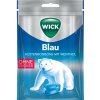 Wick Blau Mentolové cukríky na hrdlo bez cukru so sladidlom (72g)
