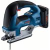 BOSCH Akumulátorová píla na železo GST 18V-155 BC so strmeňovou rukoväťou, v L-Boxx (2 x 4,0 Ah batérie + rýchlonabíjanie