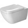 Duravit Happy D.2 - Závesné WC Rimless®, 540x365 mm, biela 2222090000