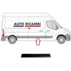 Ochranná lišta Renault Master od 2010 pravá, posuvné dvere 828200147R