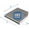 54.261.00 - Kabínový filter UFI (s aktívnym uhlím)
