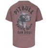 PitBull West Coast - pánske tričko PACIFIC bordové L