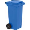 PK Group Plastová popolnica 120 l modrá