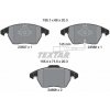 TEXTAR Sada brzdových platničiek 2469602