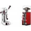 La Pavoni Esperto Abile + Eureka Mignon Libra, CR ferrari red
