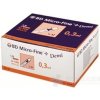 BD MICRO FINE + DEMI INZULIN.STRIEKAČKA U-100 s integrovanou ihlou 30G, objem 0,3 ml, 10x10 ks (100 ks)