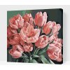 Vymalujsisam.sk Maľovanie podľa čísiel - Romantická kytica tulipánov Veľkosť: 50x50cm, Rám: Na kartónovej doske