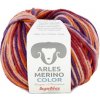 ARLES MERINO COLOR Katia Farby ARLES MERINO COLOR: 102 bordó-hrdzavá-fialová 100% merino vlna