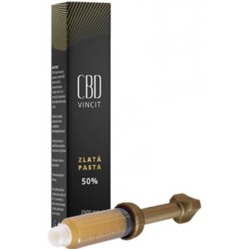 CBD Vincit zlatá pasta 50 % 5 ml