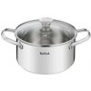 Hrniec s pokrievkou Tefal Cook Eat B9214474, 20 cm nerez