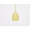 Textilomanie Závesné porcelánové vajíčko PASTELLA - viac farieb Farba: Žltá