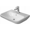 Duravit DuraStyle - Umývadlo, 65x44 cm, s prepadom, s otvorom na batériu, biela 2319650000