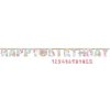 Girlanda happy birthday Unicorn 320x25,4cm