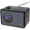 Orava reproduktor Přenosný rádiopřijímač, čierny, regulácia hlasitosti, prenosný, USB/FM/AUX/Bluetooth, Mp3, WAV