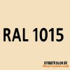 RAL 1015 akrylová auto farba lesklá alebo matná 1 liter + tužidlo + riedidlo (RAL1015 LIGHT IVORY originálny odtieň akrylovej farby s lakom ( ČSN6006 ))