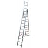 Hliníkový rebrík Facal Hobby, 3x12, SL350-3 + Predĺžená záruka v cene