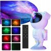 LED PROJEKTOR HVIEZDNYCH SVETIEL ASTRONUTA KOZMONAUTA, NOČNÁ LAMPA + DIAĽKOVÉ OVLÁDANIE