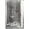 Polysan Fortis Line sprchové dvere 80 cm výklopné chróm lesklá/priehľadné sklo FL1480L
