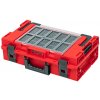 Qbrick System ONE 200 2.0 Expert Červená ULTRA HD Modulárny organizér na náradie na mieru 585 x 385 x 190 mm 15,4 l stohovateľný IP66